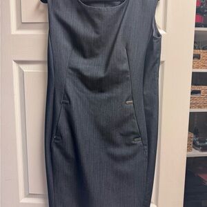 Calvin Klein Navy Sheath Dress